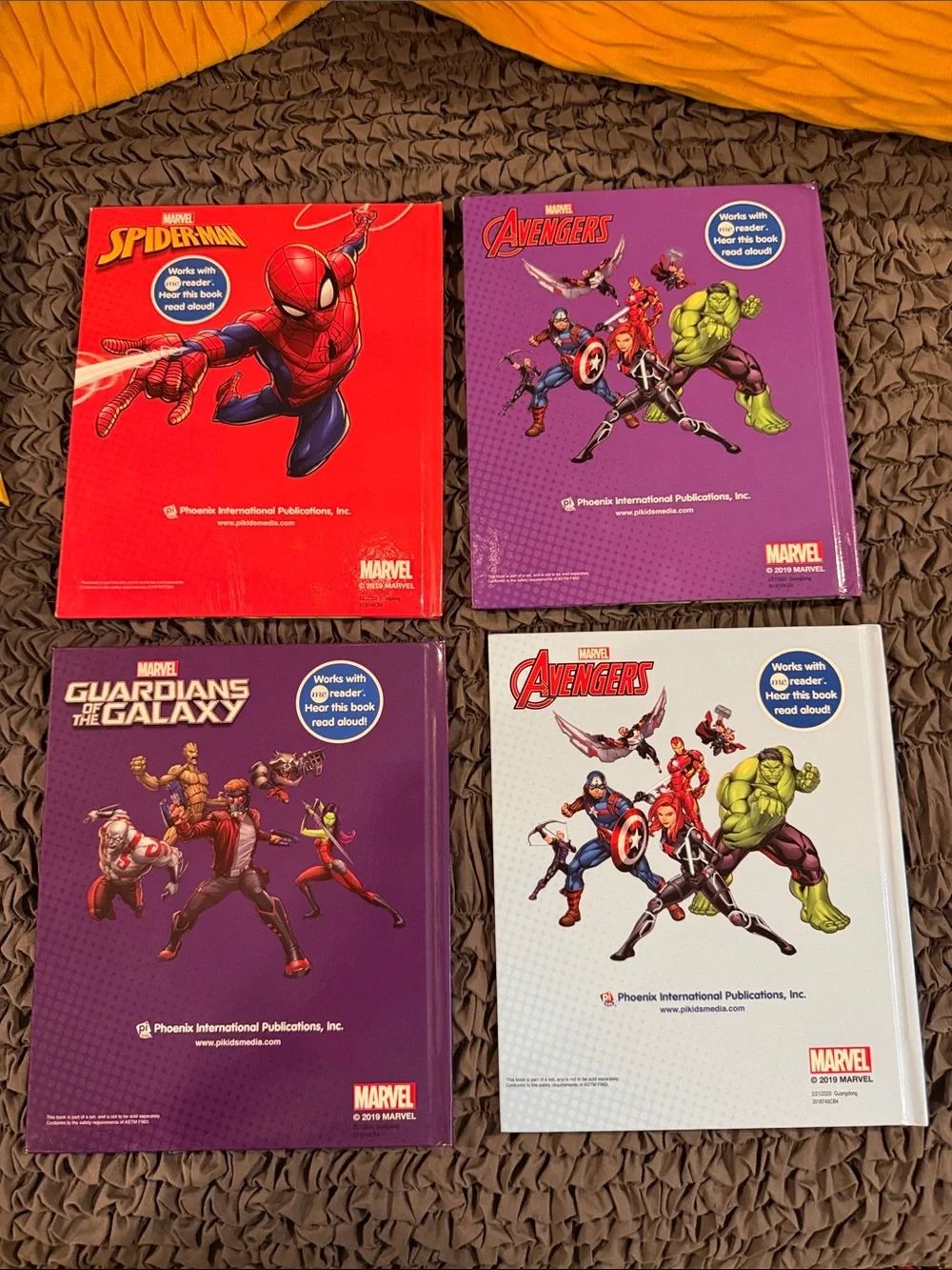 Me Reader- Marvel Kids Learning Books With Red Interactive Read Along Tablet